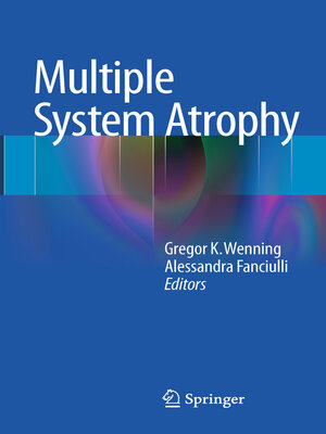 cover image of Multiple System Atrophy